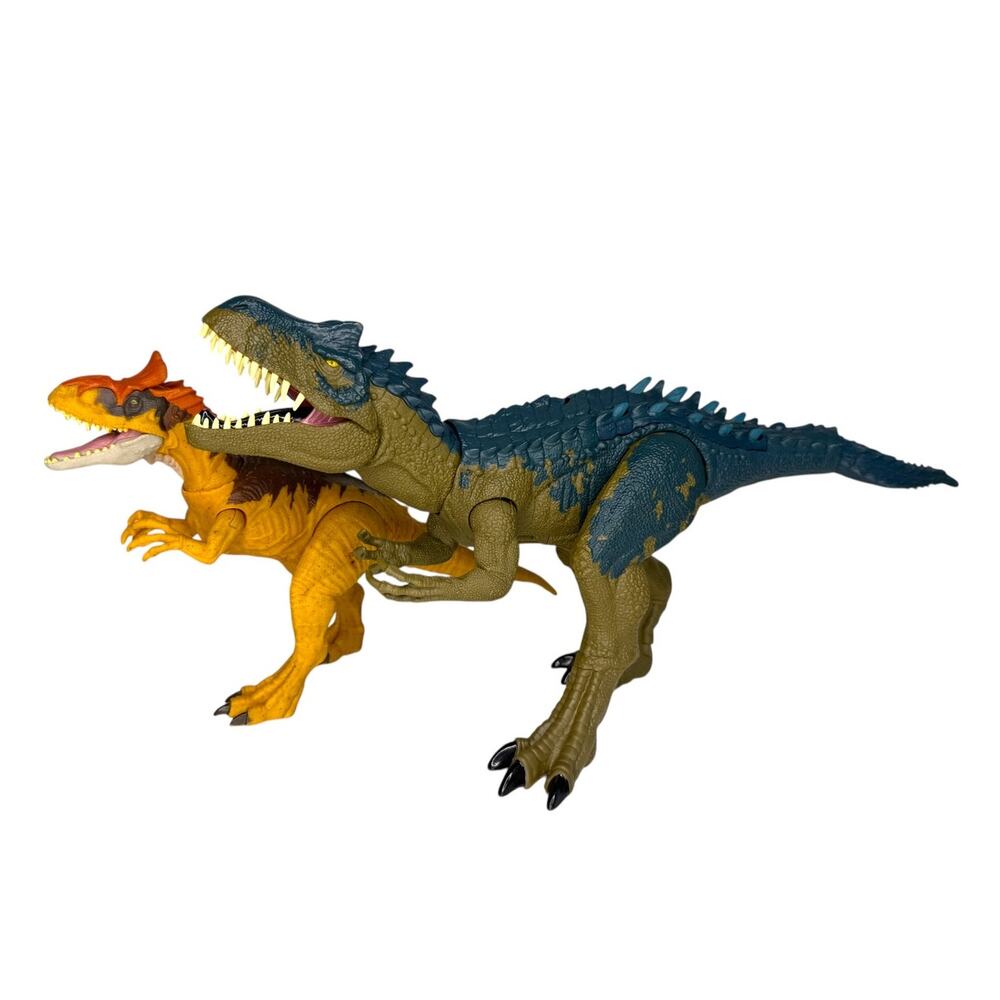 Jurassic World Dino Bundle Allosaurus and Cryolophosaurus Battery Operated Sound